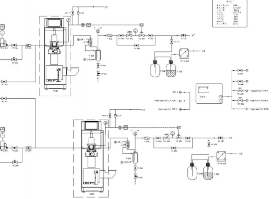 全自動(dòng)反應(yīng)可逆連串反應(yīng)的生產(chǎn)工藝裝置(圖2)
